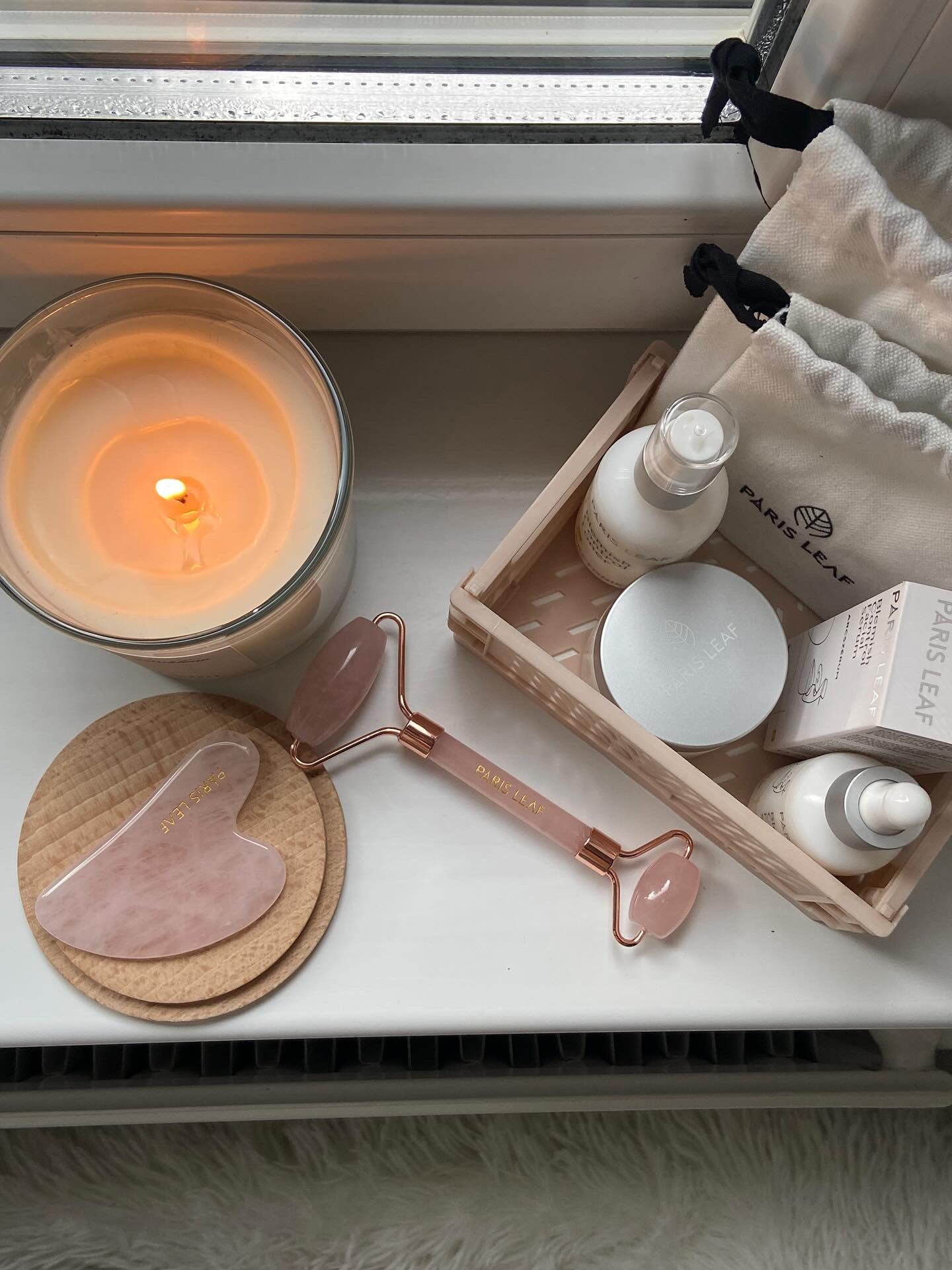 The Rose Quartz Facial Massage Set