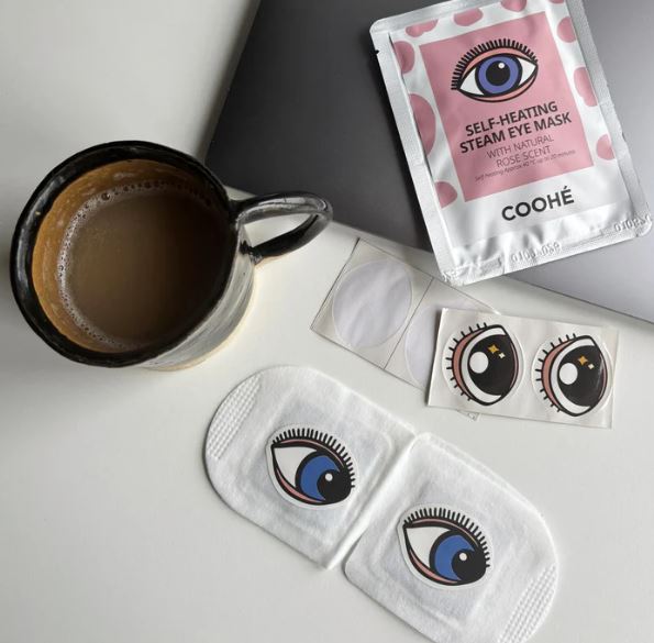 Self-Heating Eye mask