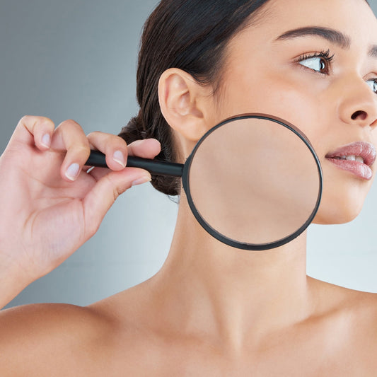 Skin Analysis Before Skincare Routine