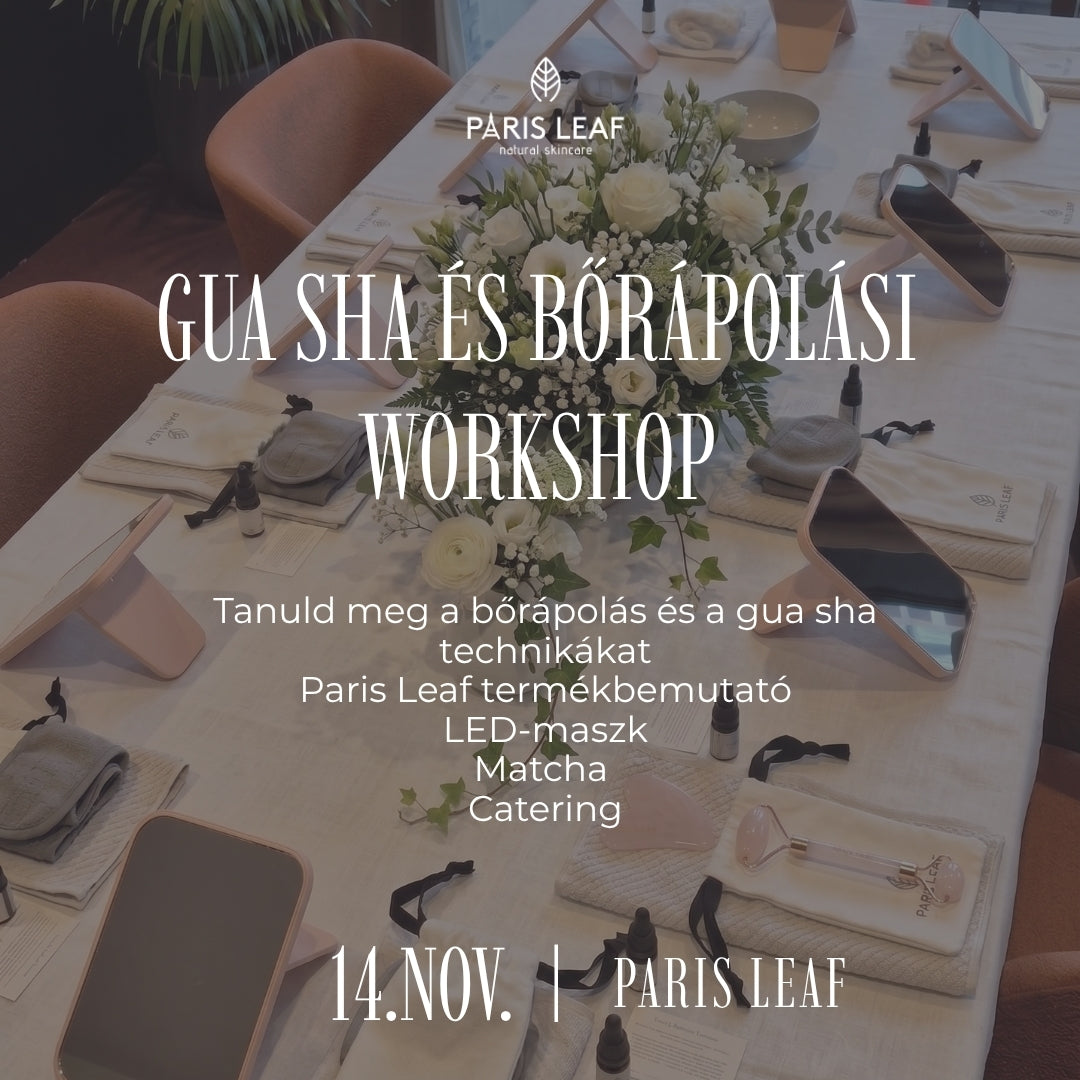 Gua Sha és bőrápolási workshop Budapesten Belépőjegy