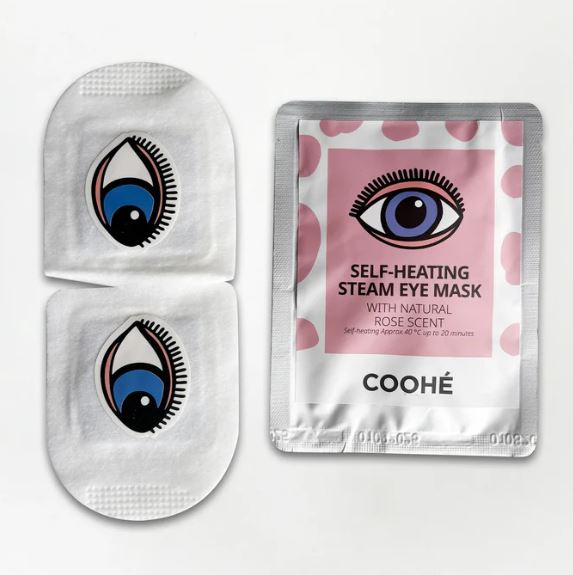 Self-Heating Eye mask
